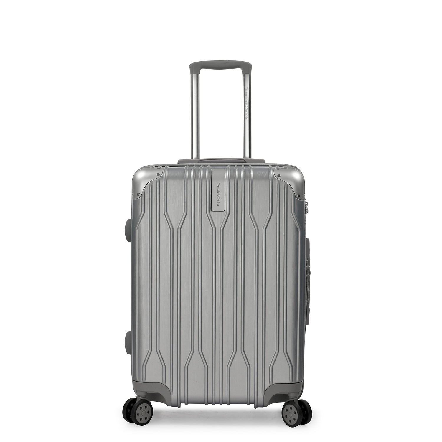 Bell Weather Medium Checked Luggage - Lightweight Durable Suitcase for Travel, Business Trips & Weekend Getaways | Carry-On & Checked Bag Option