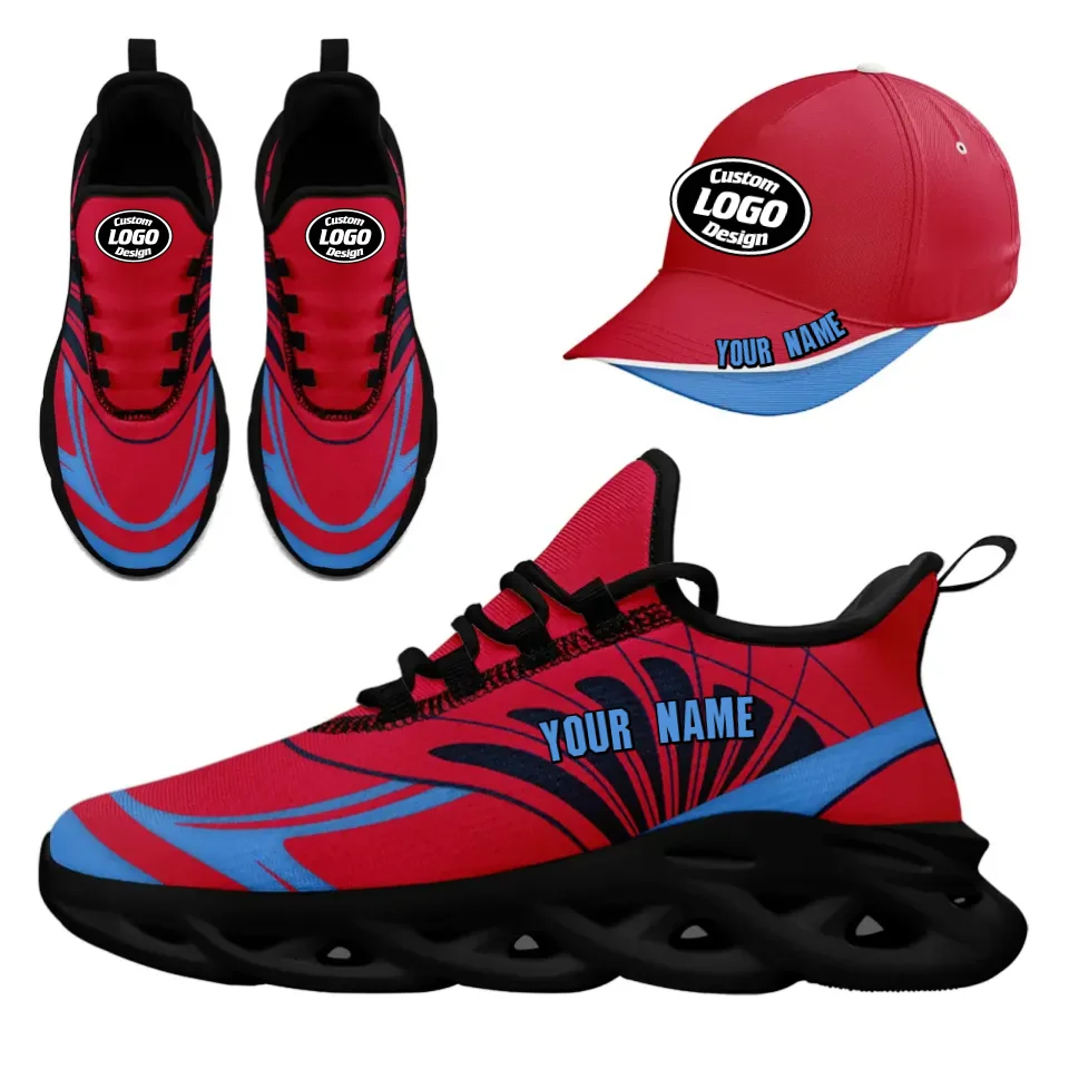 Custom Maxsoul Sneakers & Hat Combo - Personalized Athletic Shoes & Apparel Set for Gifts, Brand Promotions, Fan Festivals & Special Events | Perfect for Sports Enthusiasts, Corporate Gifts & Team Events