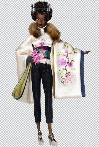 Byron Lars Ayako Jones Barbie Doll - Collectible Fashion Toy for Display
