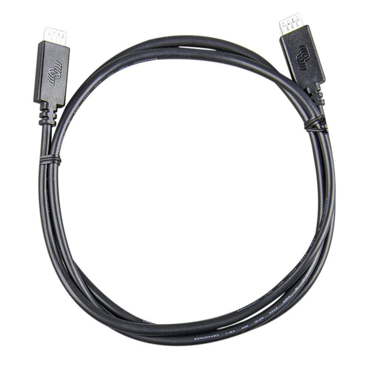 Victron Energy VE.Direct Cable 0.3m - High Quality Communication Cable for Solar Power Systems - Perfect for RV, Marine, and Off-Grid Applications