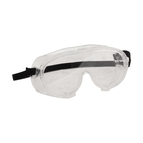 FMP 142 1100 Flexible Safety Goggles - Anti-Fog Protective Eyewear for Woodworking, Lab & Construction - Comfortable & Adjustable for Men & Women