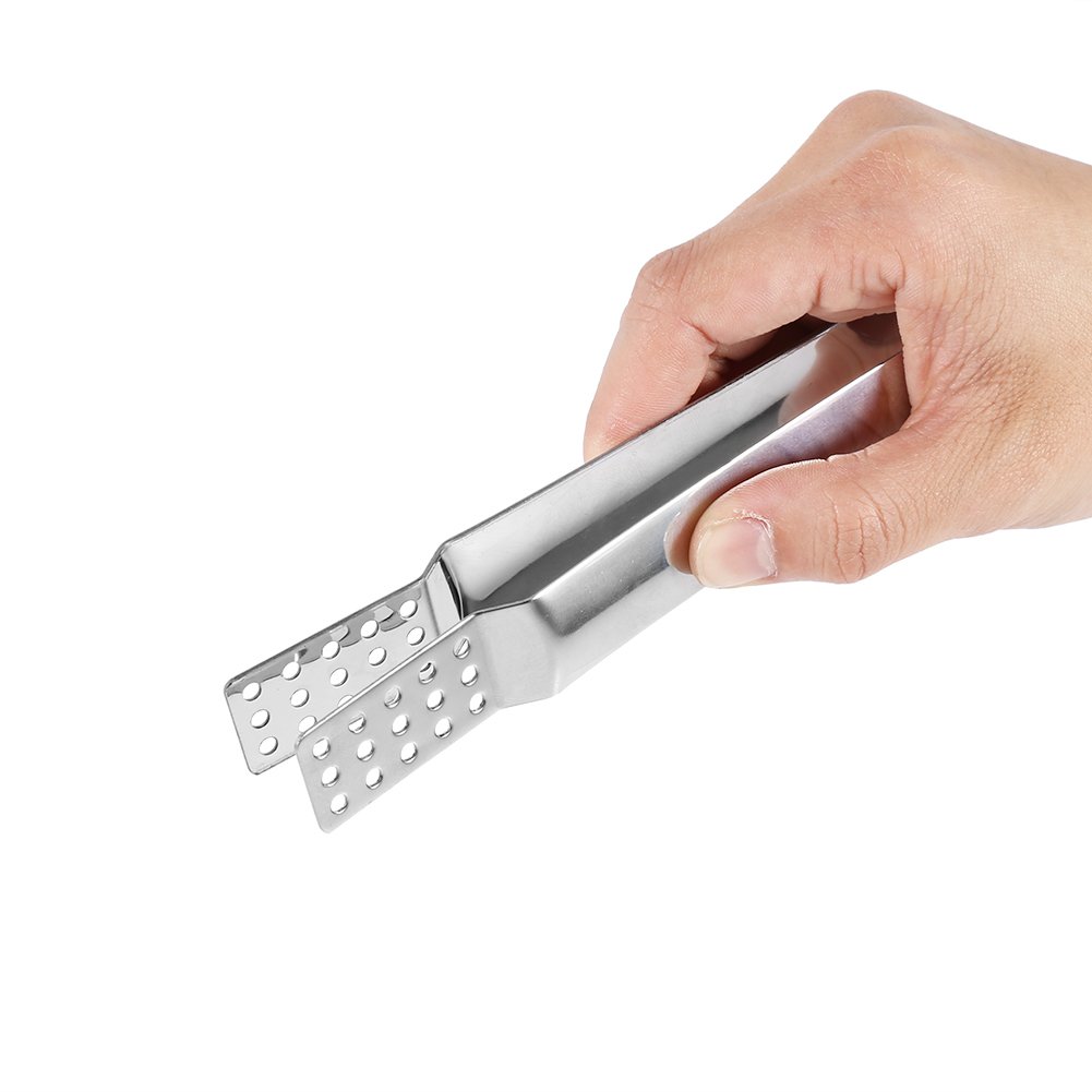 Stainless Steel Kitchen Clamp - 5.31 Inch Multipurpose Clip for Tea Bags, Food, and Kitchen Use - Perfect for Tea Houses, Restaurants, and Home Cooking