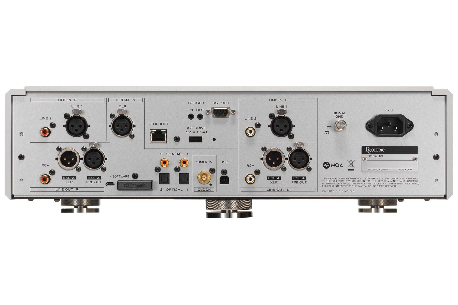 Esoteric N-05XD Network DAC & Preamplifier - High-End Audio System for Home Theater & Audiophile Listening Rooms