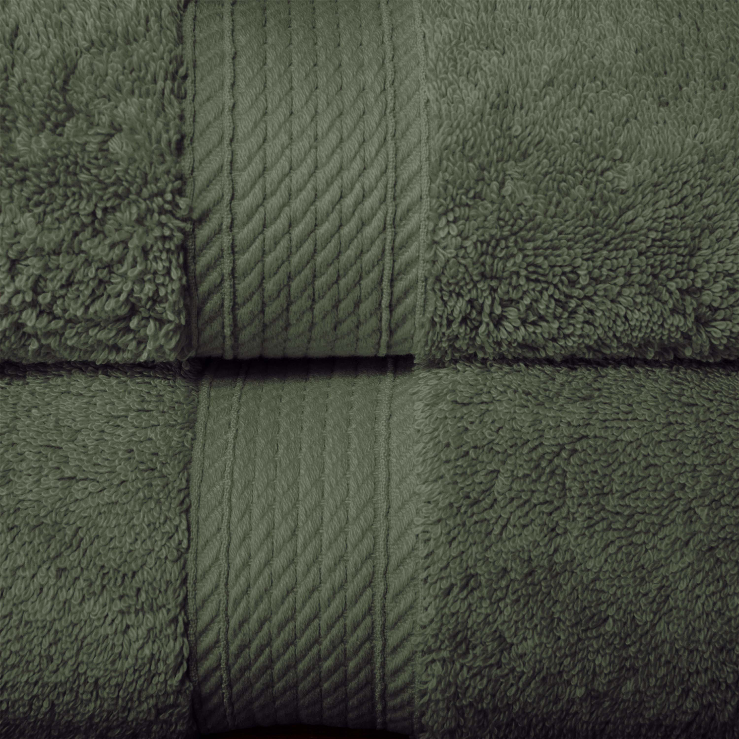 Premium Egyptian Cotton Plush Heavyweight Towel Set - 10 Piece Ultra Absorbent Luxury Bath Towels for Spa, Hotel & Home Use