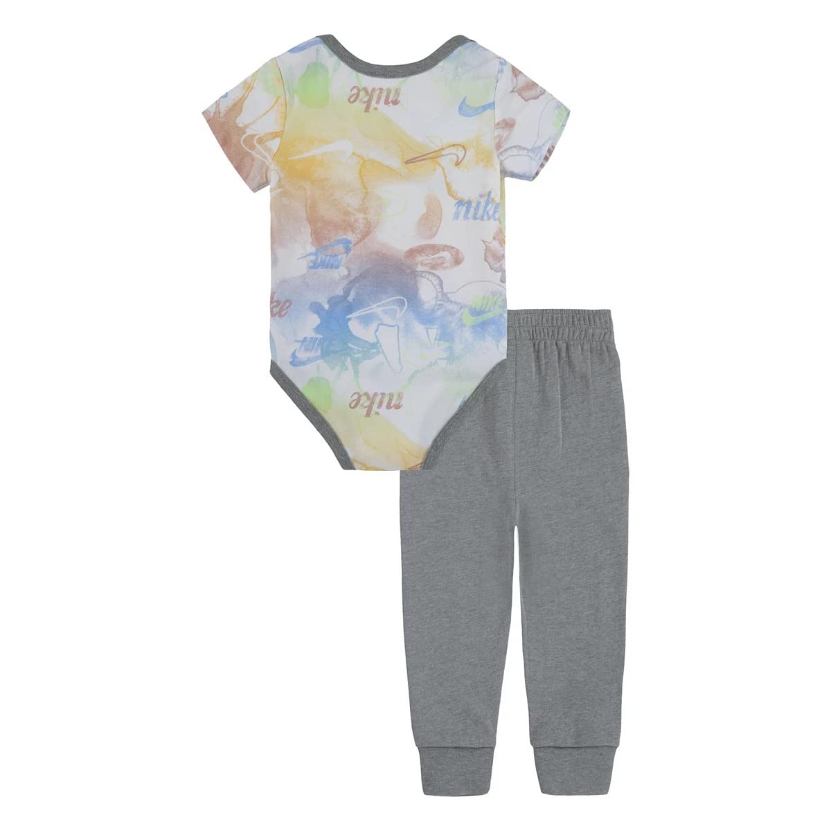Nike Boys' Bodysuit and Pants 2-Piece Set - Soft Cotton Baby Outfit for Newborns & Infants - Perfect for Playtime, Photos, and Everyday Wear