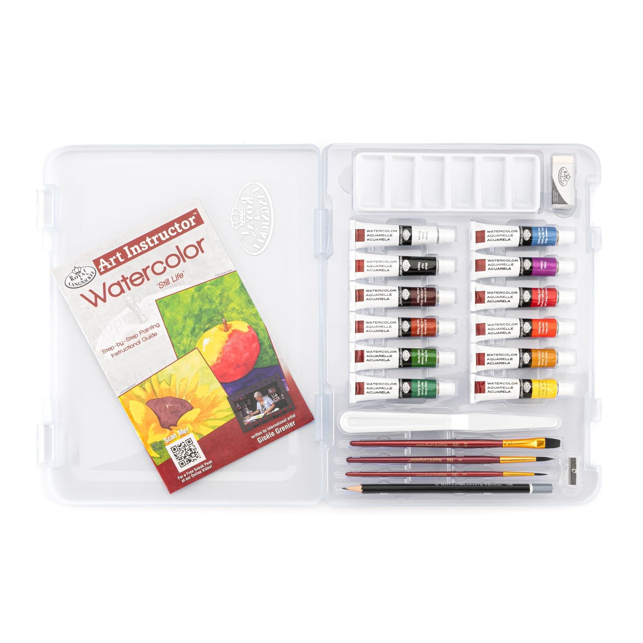 Professional 22-Piece Watercolor Art Set for Artists & Instructors - Perfect for Painting, Sketching & Classroom Use