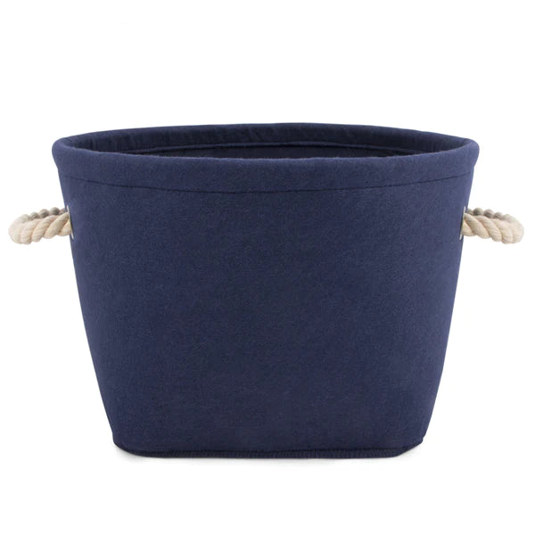 Soft Felt Toy Storage Bin for Kids - Organize Toys, Books & More - Perfect for Nursery, Playroom & Bedroom Organization
