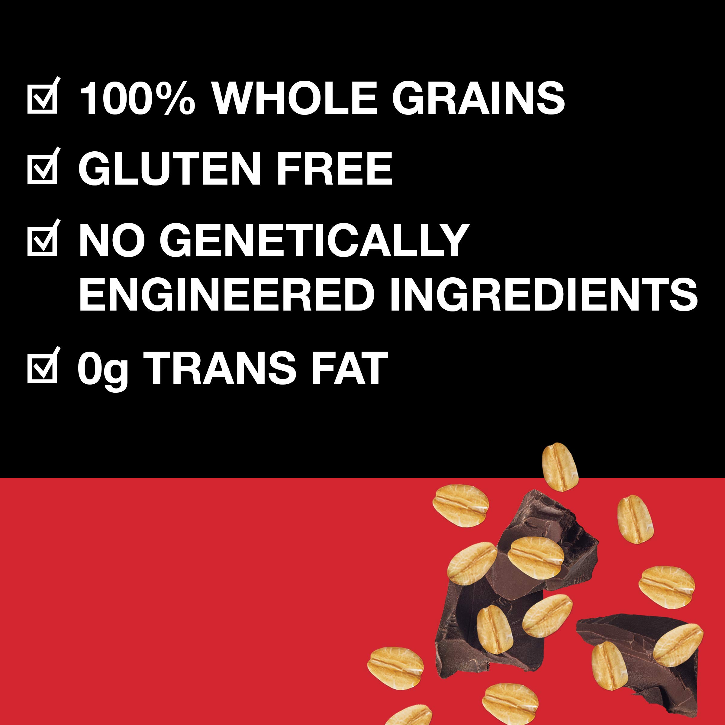KIND Healthy Grains Dark Chocolate Chunk Bars - Gluten Free Snacks, 1.2 Oz (40 Count) - Perfect for On-the-Go Breakfast, Office Snacks & Healthy Desserts