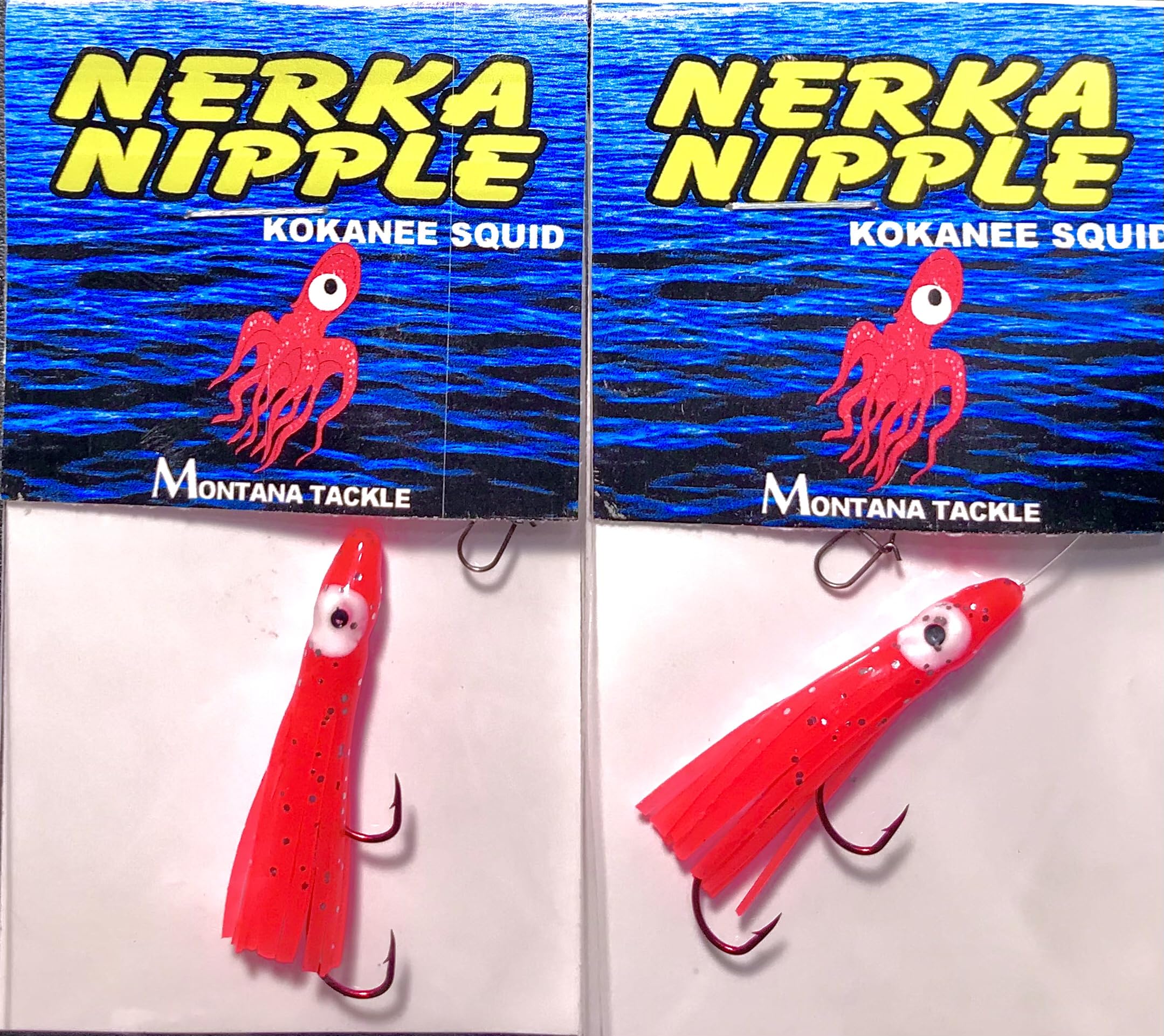 Kokanee Hoochies Fishing Lures (2-Pack) - UV 