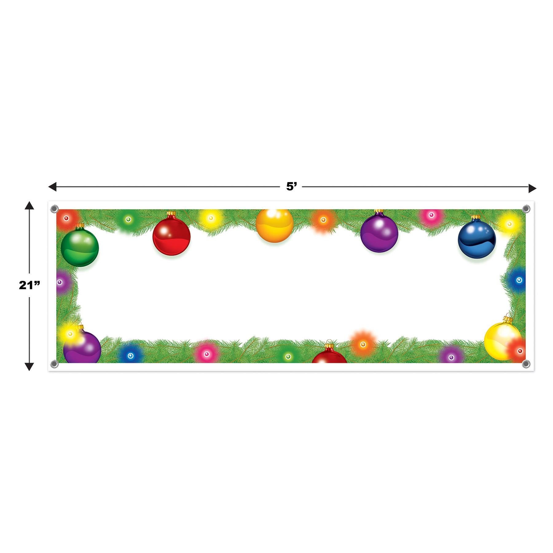 12 Pack Beistle Christmas Holiday Sign Banner - Festive Party Decorations for Home, Office & Holiday Celebrations