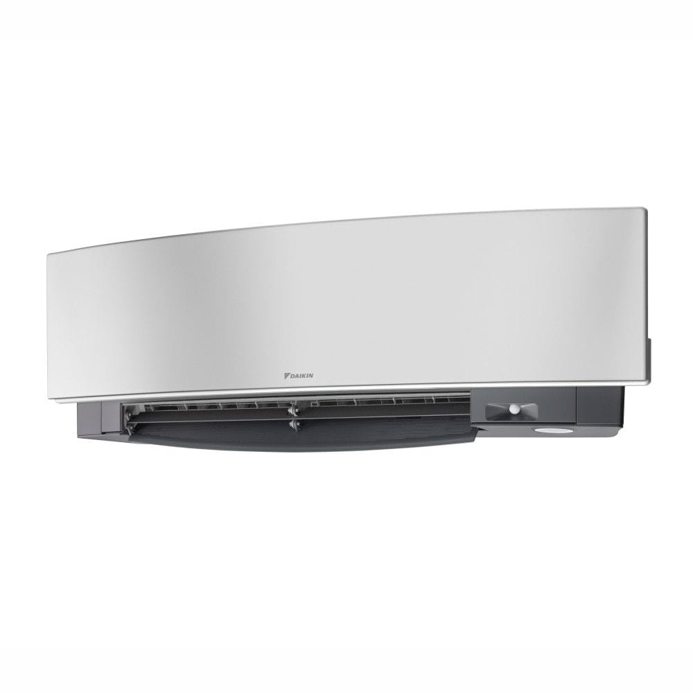 Daikin Emura Silver 9,000 BTU Mini Split Wall Mount Air Conditioner - Energy Efficient Cooling for Bedrooms & Small Spaces