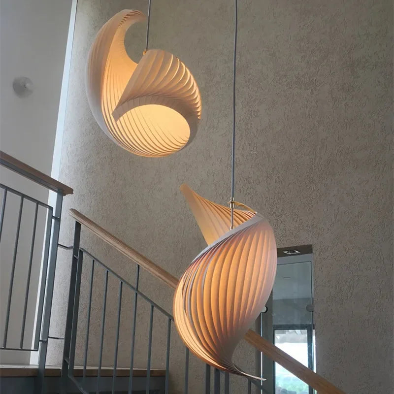 Modern Storm Pendant Chandelier - Sleek Ceiling Light Fixture for Dining Room, Kitchen Island & Living Room Decor