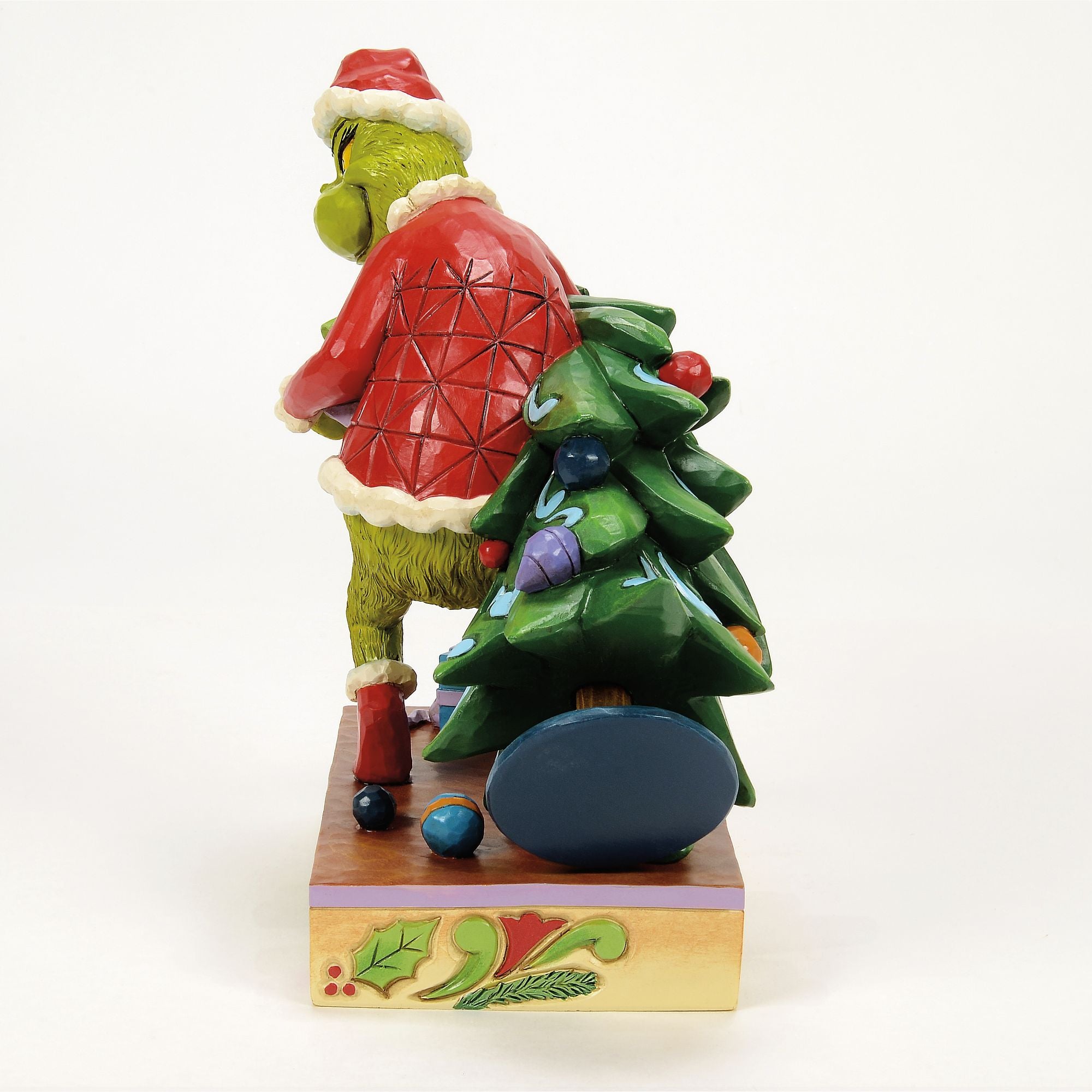 Grinch Christmas Tree Decorations - Theft Themed Holiday Ornaments for Xmas Party & Home Decor