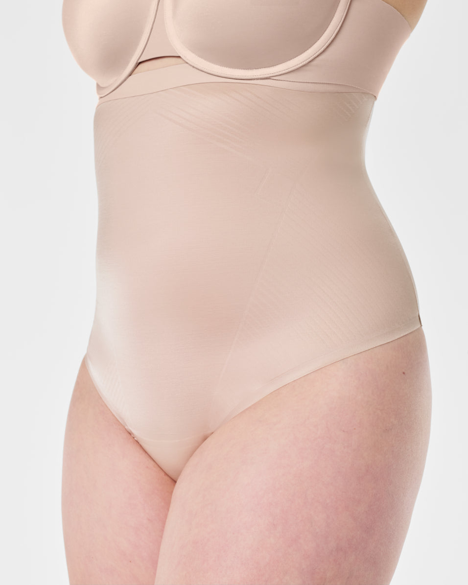SPANX Shapewear Invisible High Waisted Thong for Women - Seamless Slimming Underwear for Everyday Comfort & Confidence | Perfect for Work, Date Night & Special Occasions