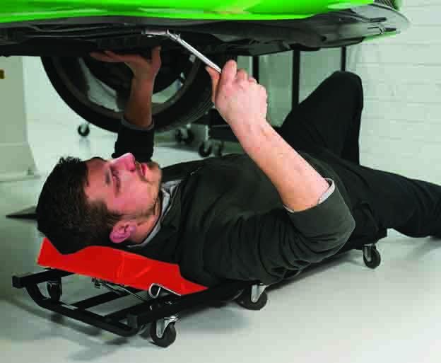 Adjustable 90cm (40 Inches) Car Creeper with Pillow - Perfect for Mechanics, DIY Auto Repair & Under Vehicle Maintenance