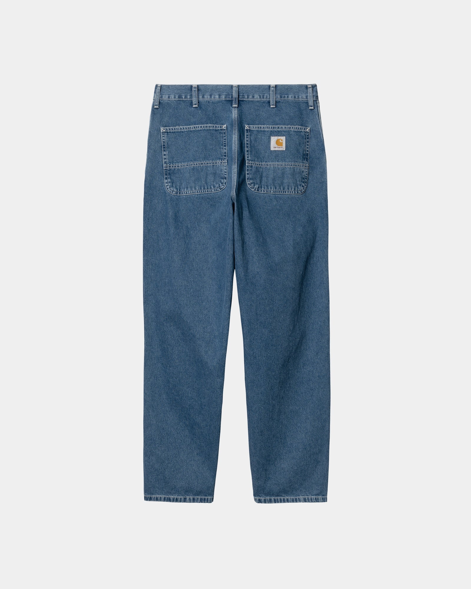Simple Pant Denim Jeans | Blue Stone Washed for Women & Men - Perfect for Casual Wear, Work & Everyday Outfits
