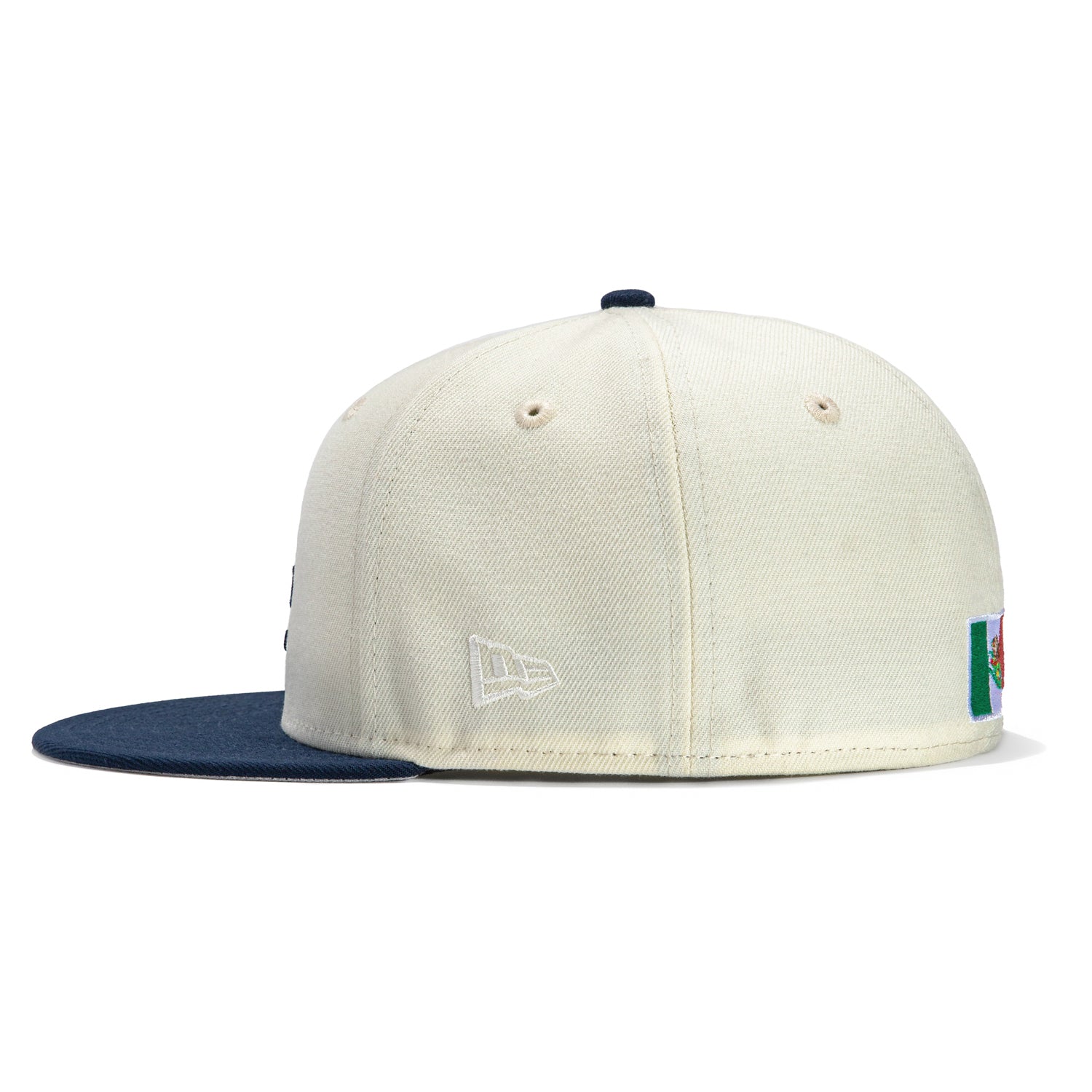 New Era 59Fifty Los Angeles Dodgers 50th Anniversary Stadium Patch Snapback Hat - White & Navy Blue - Official MLB Baseball Cap for Men & Women - Perfect for Games, Collecting & Streetwear Fashion