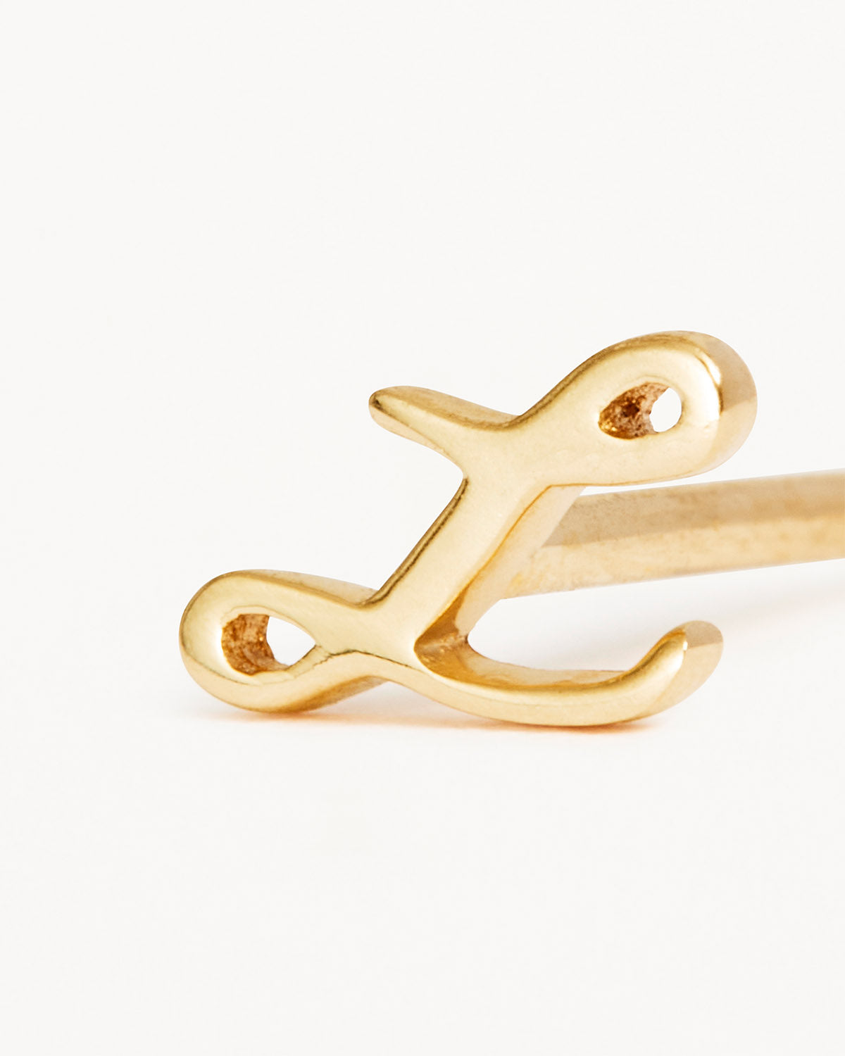 14K Solid Gold Love Letter Earrings - Dainty Romantic Jewelry for Women - Perfect Gift for Anniversary, Valentine's Day & Everyday Wear