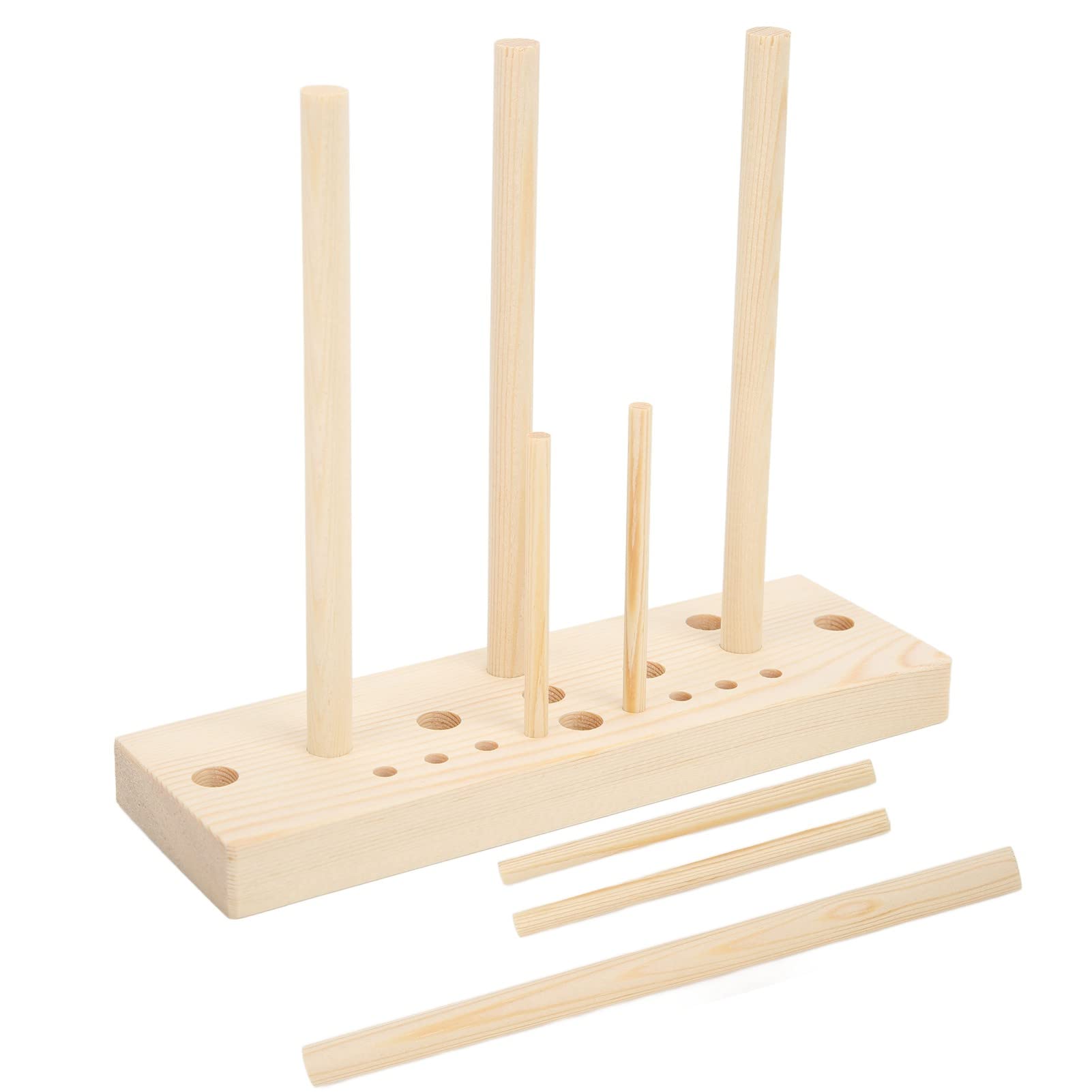 Premium Wooden Bow Maker Machine for Ribbon Crafts - Multi-Size DIY Bow Maker Kit with Wooden Board & Sticks (18x8x3 Inches) - Perfect for Party Decorations, Gift Wrapping, Wedding Favors & DIY Craft Projects