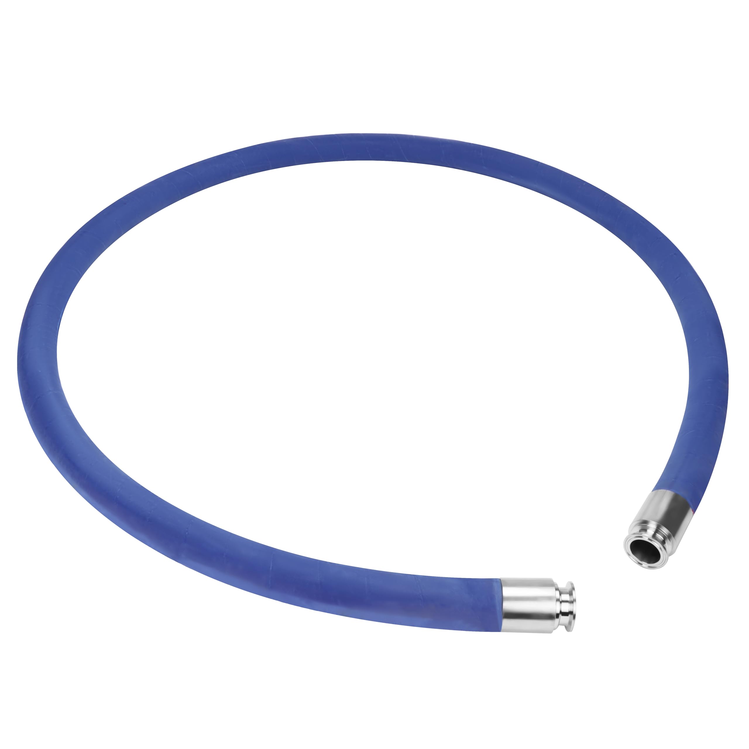 **DERNORD 1.5 Inch Tri-Clamp Food Grade Brewery Beer Hose - 10ft Beverage Transfer Tube for Homebrew, Kegging & Commercial Use**