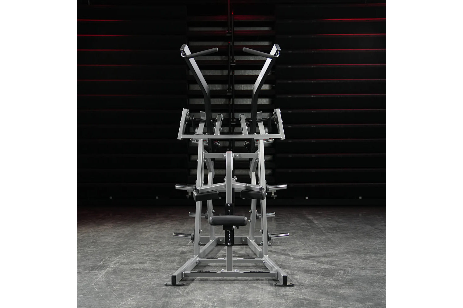 Hammer Strength Plate Loaded Iso-Lateral Wide Pulldown Machine - Professional Gym Equipment for Back Workouts & Strength Training