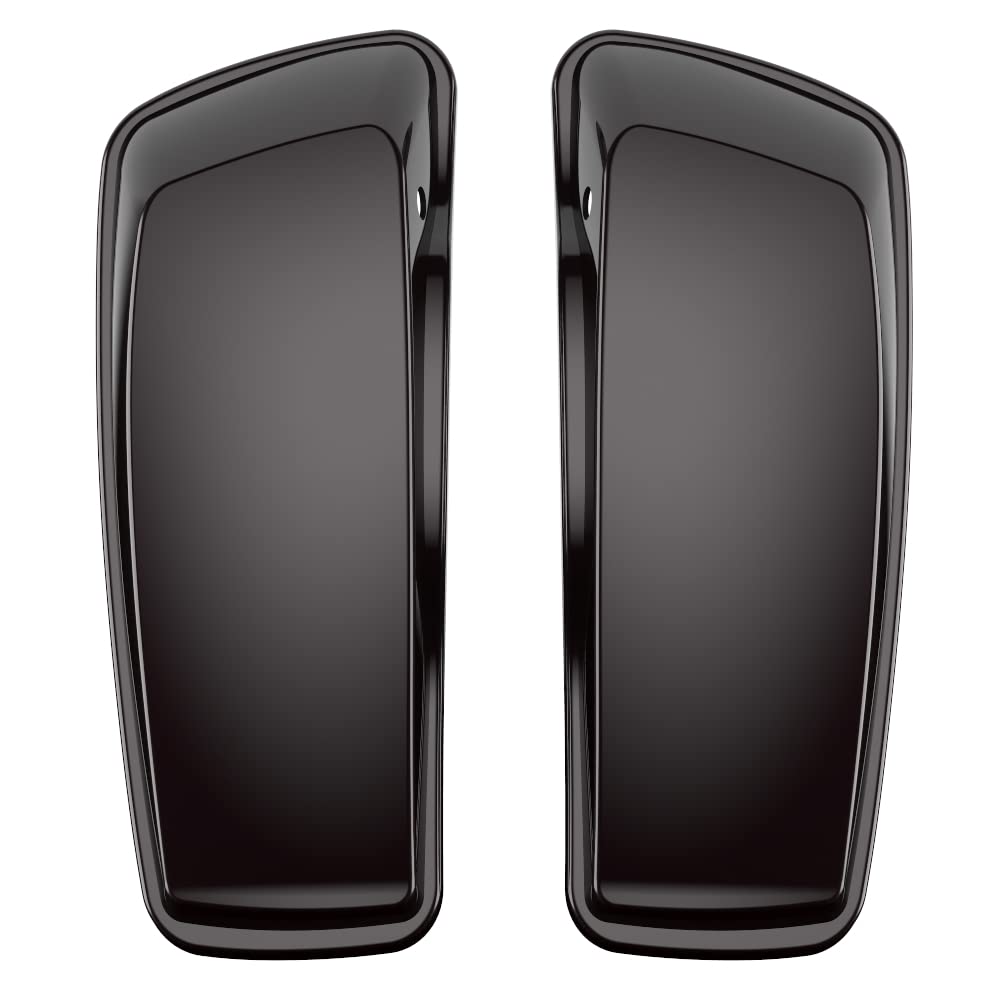 Advanblack Motorcycle Saddlebag Lids for Harley-Davidson Touring, Road Glide, Street Glide Special & Road King (2014-2023) - Durable Replacement Covers for Riding & Travel Accessories