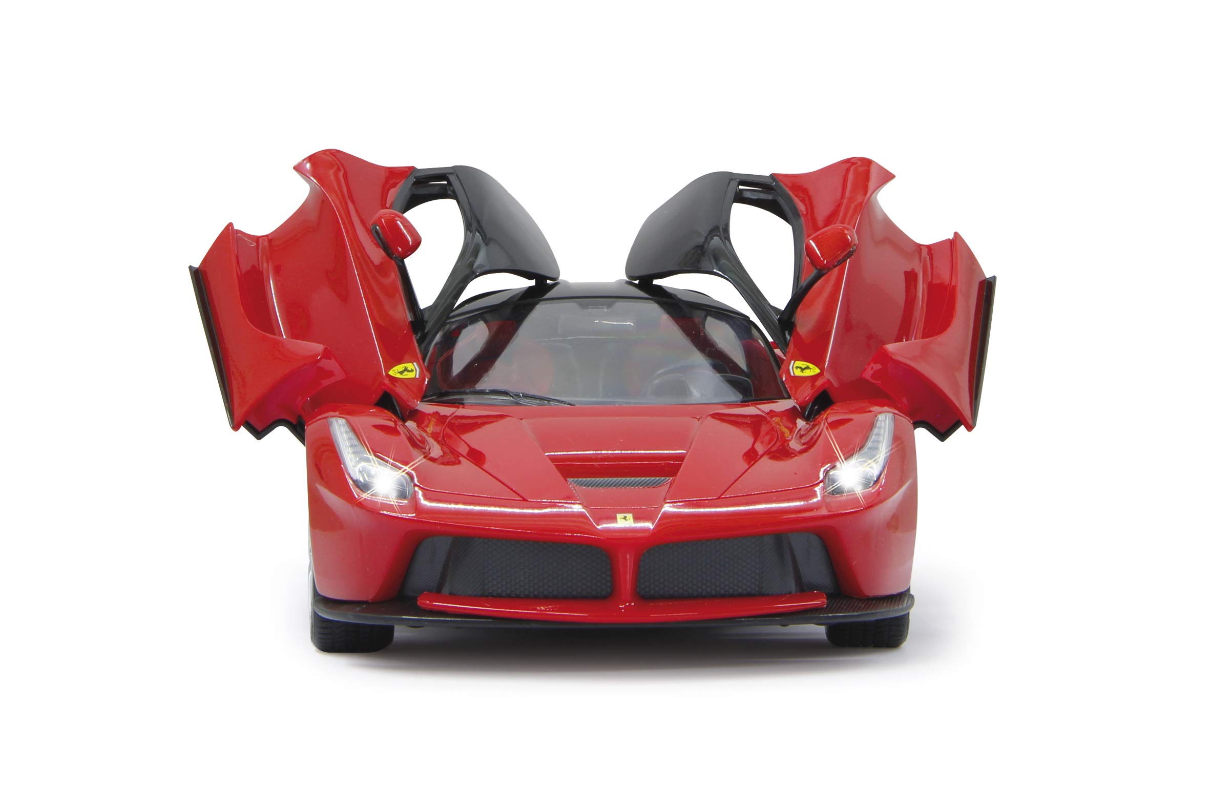 Jamara 404130 1:14 Scale Red Ferrari LaFerrari Deluxe RC Car - 40 MHz Remote Control, Collectible Model Vehicle for Kids & Adults - Perfect for Racing, Display & Gift Giving