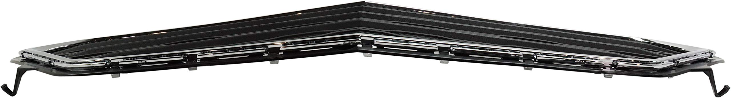 Garage-Pro Textured Black Bumper Grille for 2016-2017 Chevrolet Equinox | Durable Replacement Part for Off-Road & Urban Driving