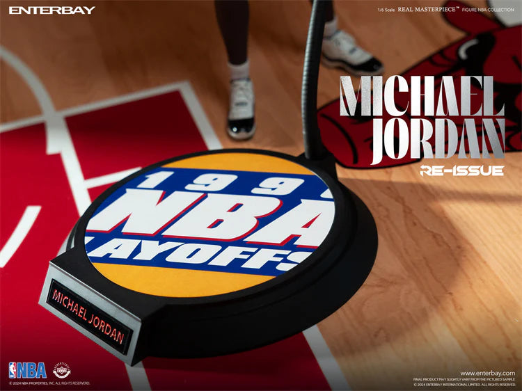 Enterbay Real Masterpieces 1/6 Scale NBA Chicago Bulls Michael Jordan 