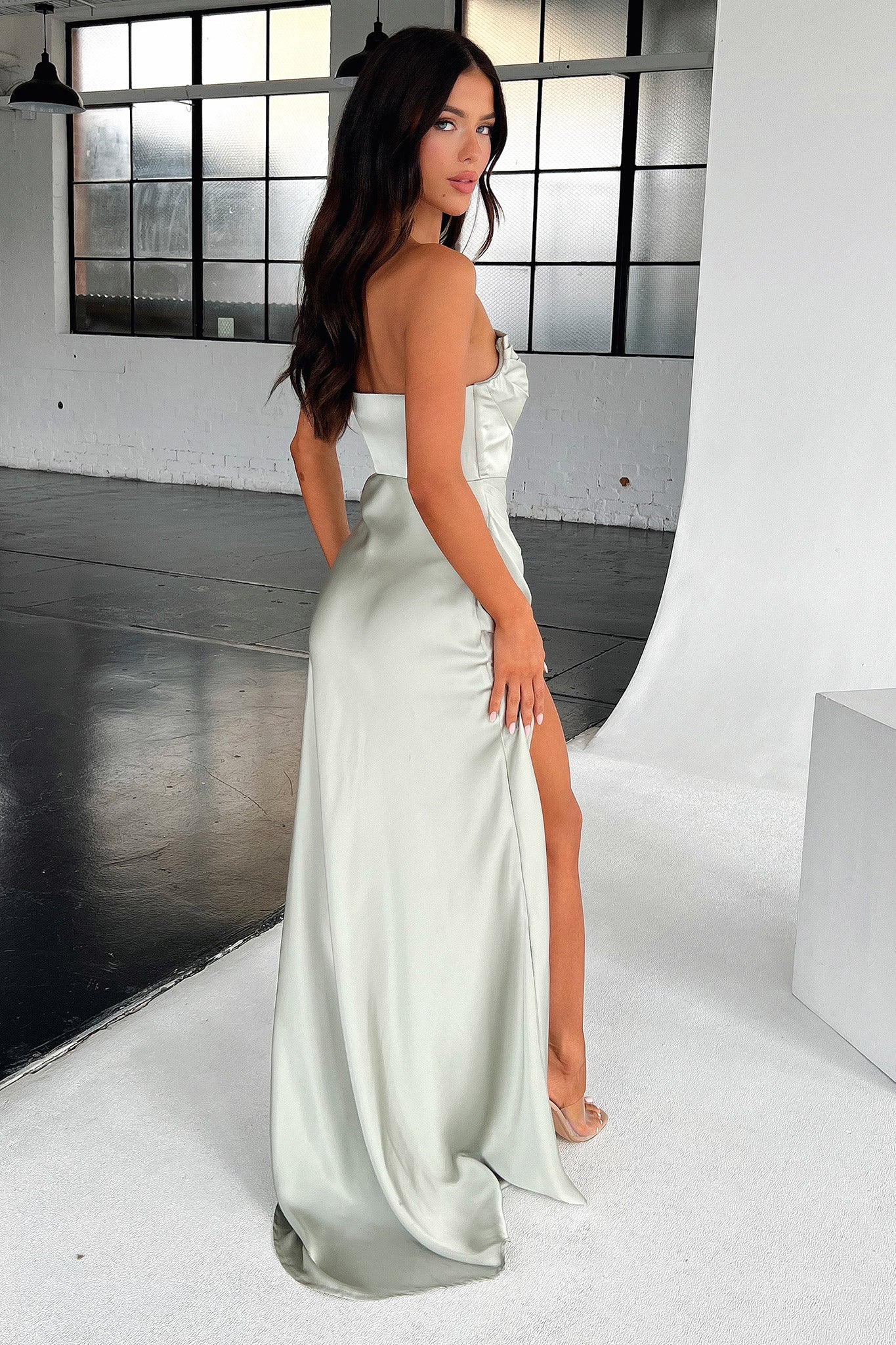 Lola Maxi Dress in Sage Green - Flowy Boho Summer Dress for Women | Perfect for Beach Vacations, Date Nights & Casual Outings