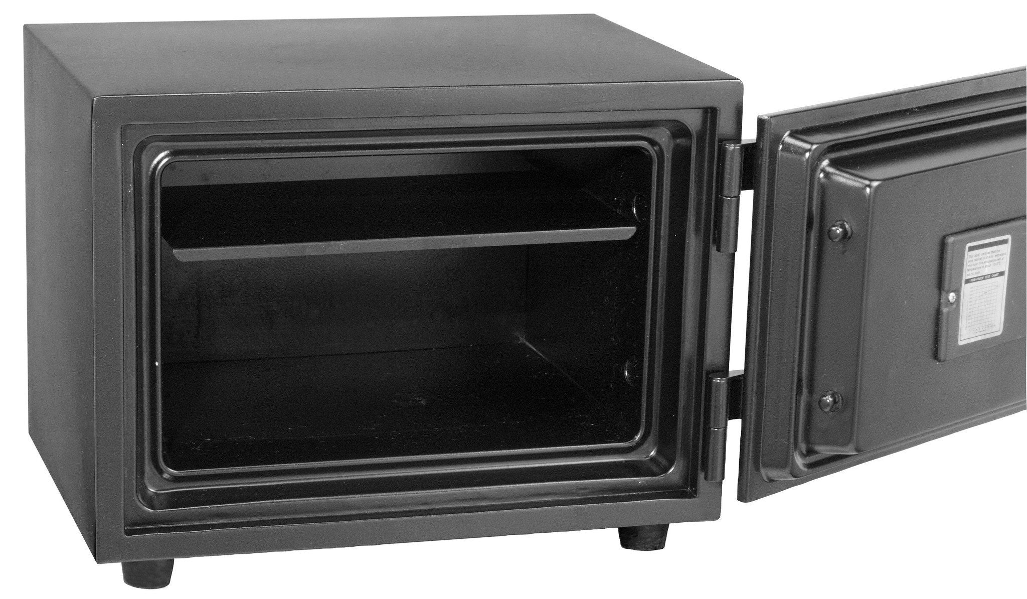 Honeywell 2102 Fireproof Waterproof Steel Safe Box - Secure Documents, Cash & Valuables for Home or Office Use
