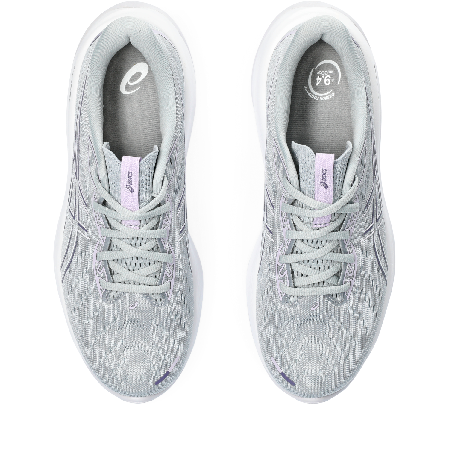 ASICS Women's Cumulus 26 Running Shoes - Piedmont Grey/White - Lightweight Cushioned Sneakers for Jogging, Gym Workouts & Everyday Comfort