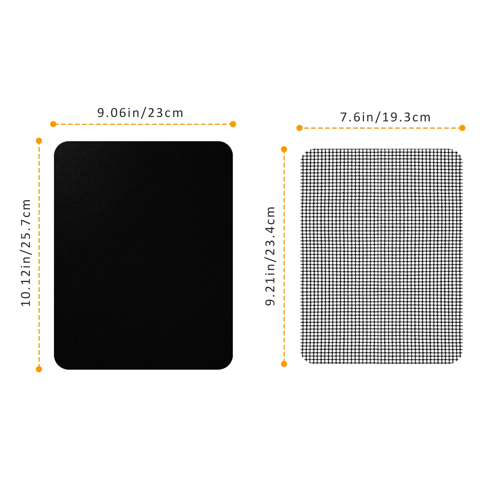 3-Pack Air Fryer Oven Liners & 3-Pack Grill Mats - Compatible with Instant Vortex Pro Plus 10Qt, 9