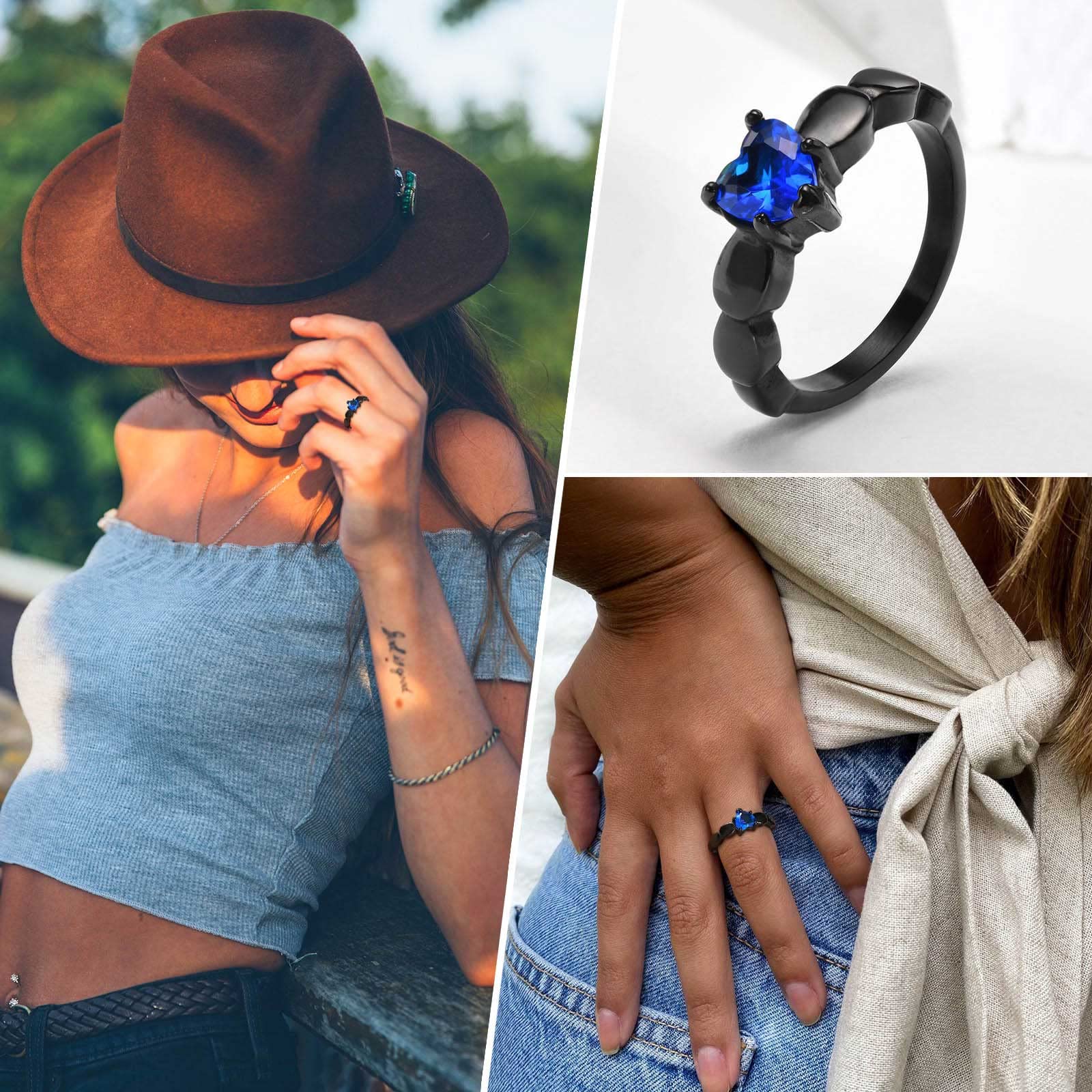 VNOX 2-Piece Custom Engraved Couple Rings Set - His & Hers Stainless Steel Matching Promise Rings, Wedding Bands & Engagement Rings for Men & Women - Perfect for Anniversaries, Valentine's Day & Romantic Gifts