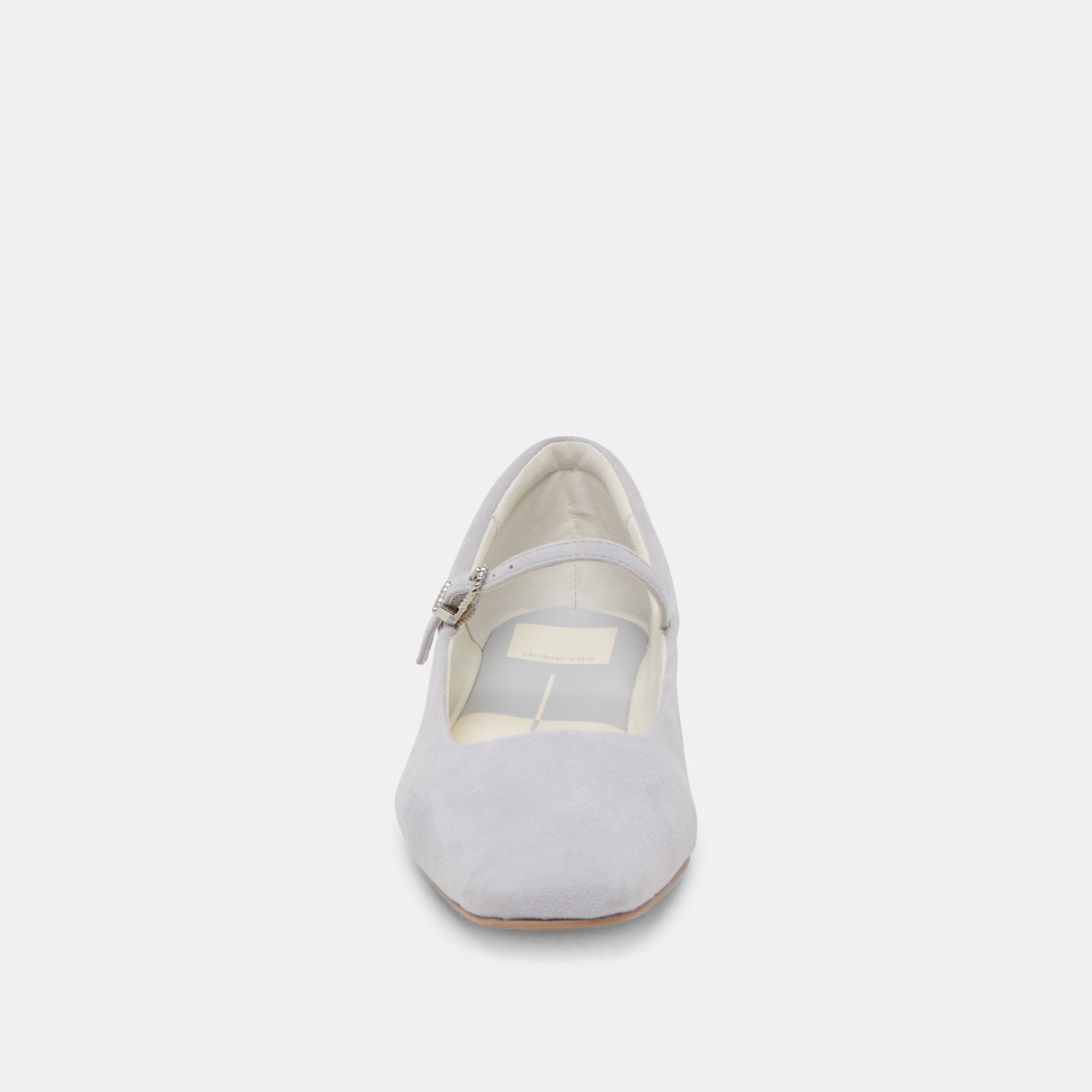 Reyes Women's Ballet Flats in Dusty Blue Suede - Comfortable & Stylish Shoes for Work, Casual Wear & Travel
