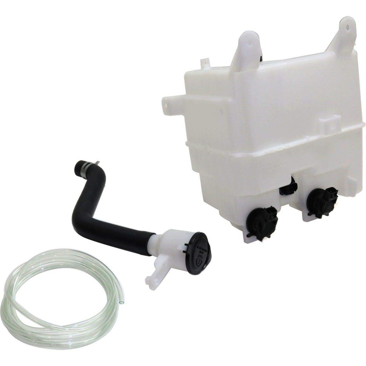 2006-2007 Toyota Highlander Windshield Washer Fluid Reservoir with Pump - Replacement Part for Windshield Cleaning System