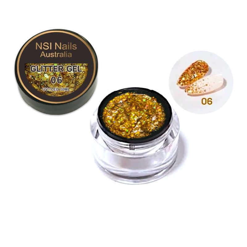 10ml Glitter Sequins Gel for Nails, DIY Crafts, Body Art - Sparkling Cosmetic Glue for Nail Art, Scrapbooking, Face & Body Decoration
