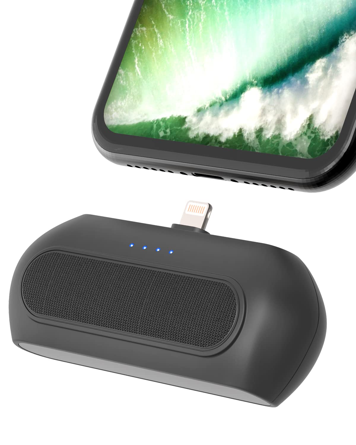 Portable Charger 4800mAh - Mini Power Bank for iPhone 14/13/12/11/X/8/7/6, Small Travel Battery Pack with Fast Charging - Perfect for Travel, Camping & Emergency Power Backup