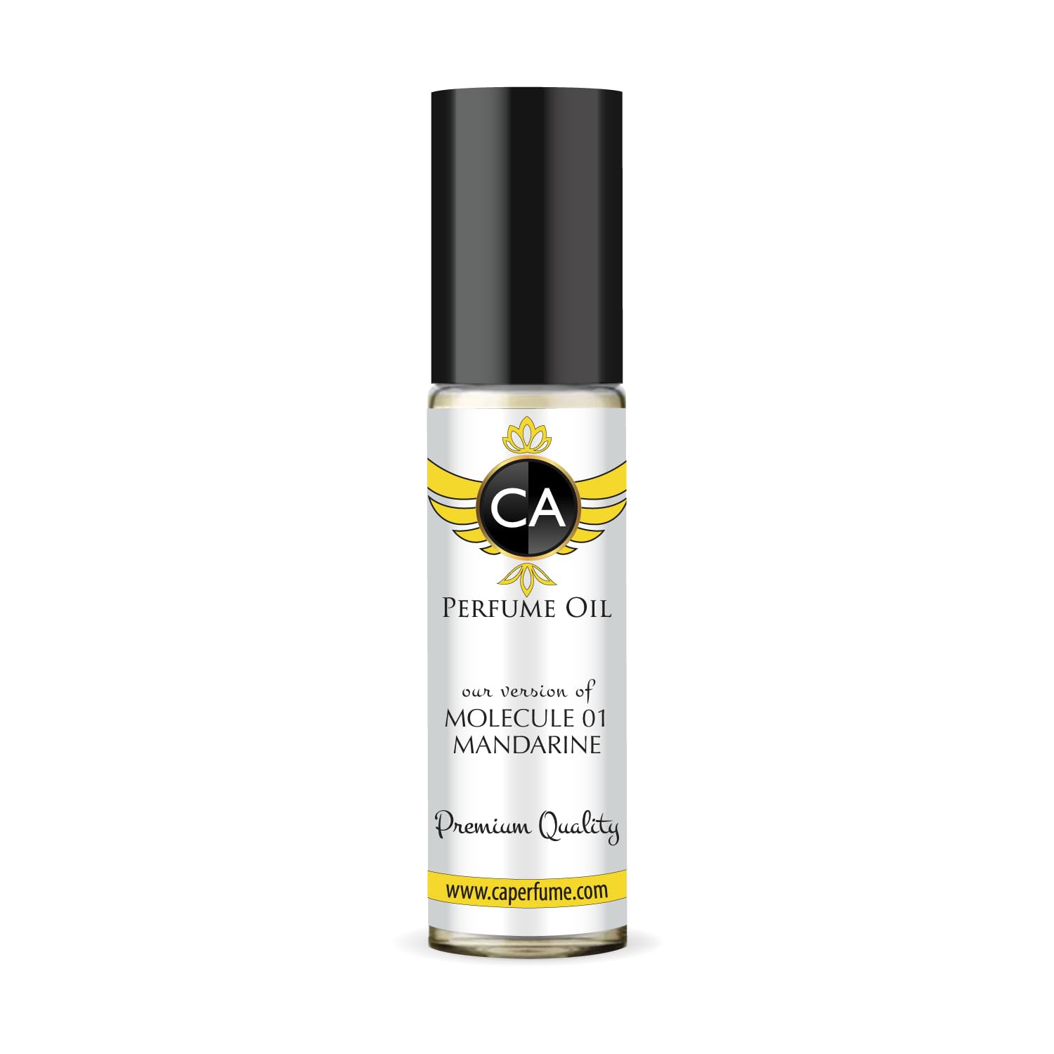 Molecule 01 Mandarine Perfume Oil Roll-On - 0.3 Fl Oz/10ml Unisex Fragrance | Long-Lasting Replica Scent for Women & Men | Travel Size Body Oil | Perfect for Daily Wear, Gifts & On-The-Go