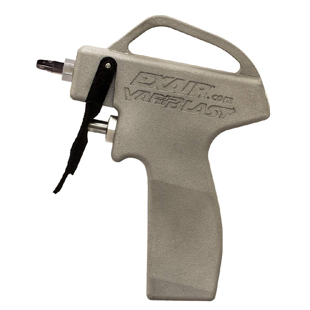 VariBlast Compact Safety Air Gun with Model 1110-PEEK Plastic Nano Super Air Nozzle - Industrial Cleaning, Dust Removal & Drying Tool for Workshops, Electronics & Automotive Maintenance