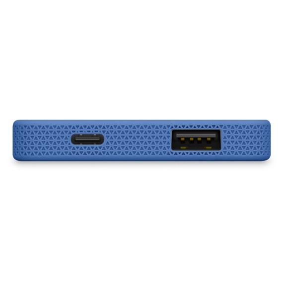 mophie 5000mAh Power Bank with USB-C - Portable Charger for iPhone, Android, AirPods & More | Perfect for Travel, Camping & Emergency Power Backup