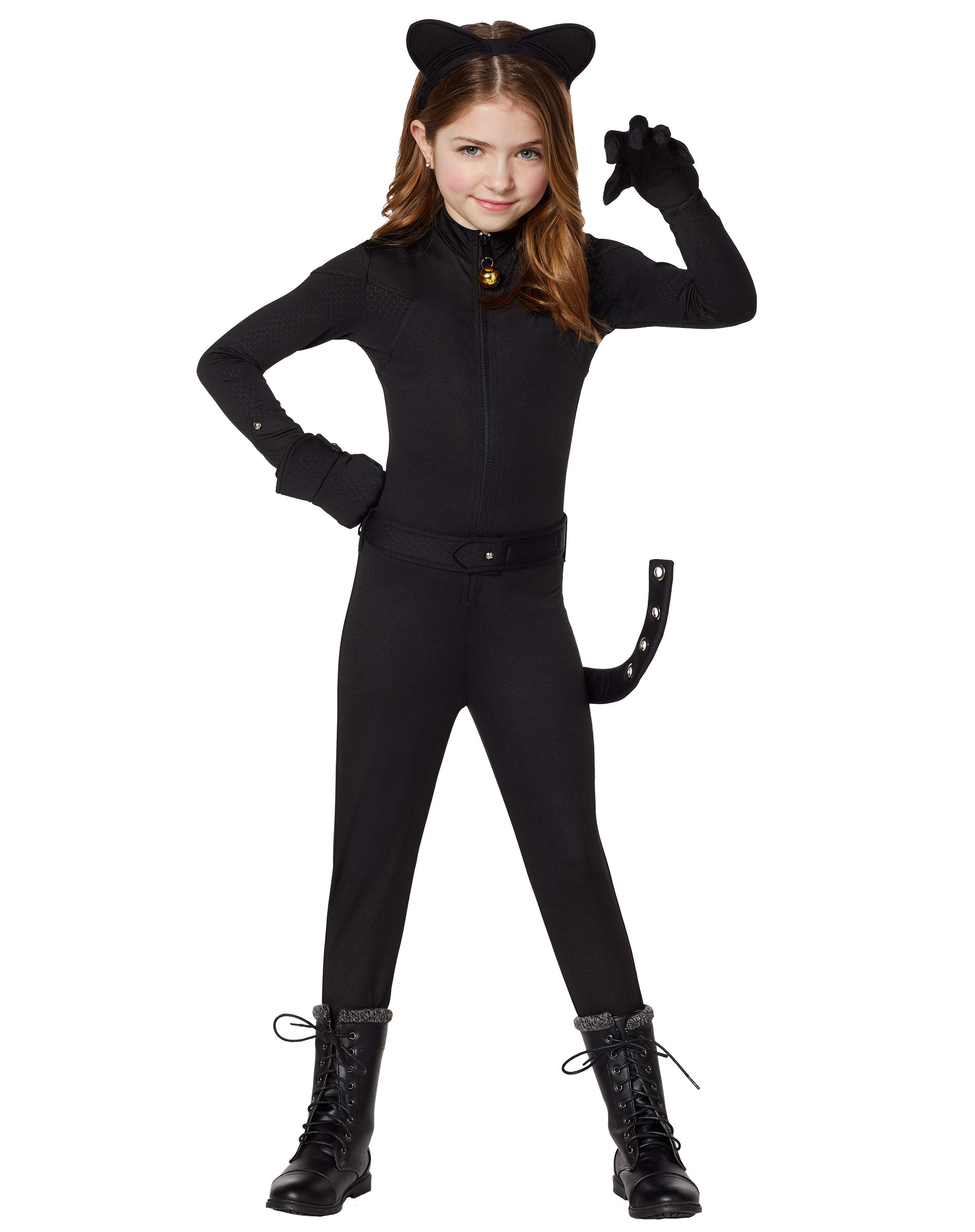 Miraculous Ladybug Kids Cat Noir Costume | Halloween Couple Outfit for TV & Movie Fans