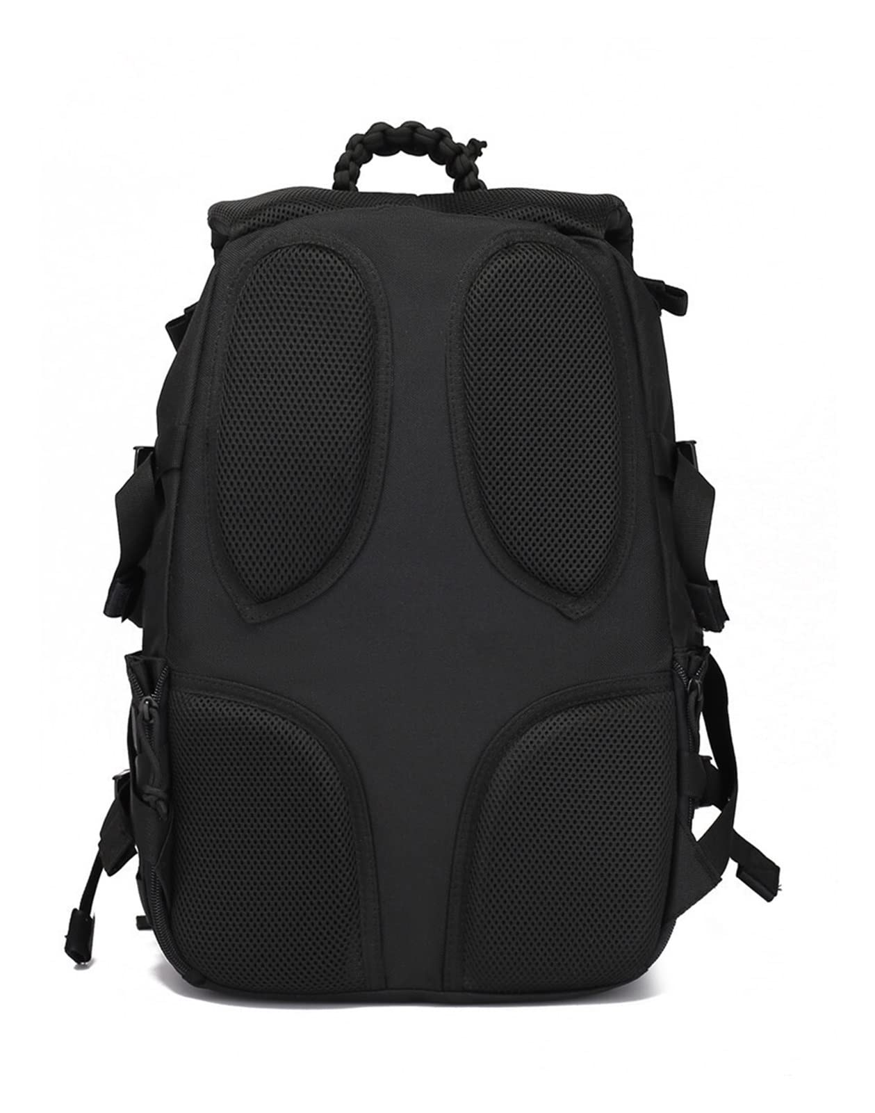 **45L Waterproof Tactical Backpack for Men & Women - Military Rucksack for Camping, Hiking, Trekking & Outdoor Sports (Black, 33x22x48cm) - Perfect for Army Fans & Adventure Travel**