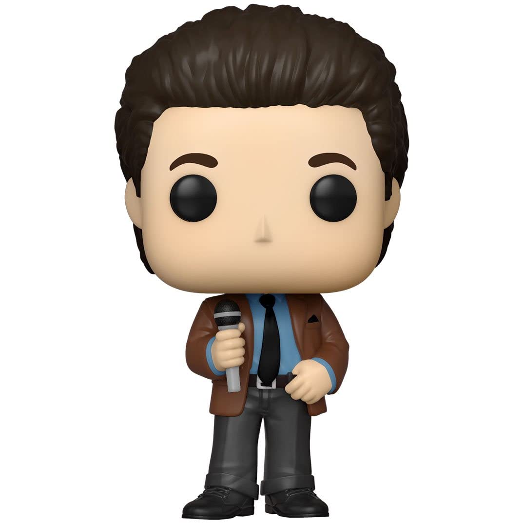 Seinfeld Jerry Standup Pop! Vinyl Figure Collectible - Includes Pop Protector Case | Perfect for TV Show Fans & Pop Culture Collectors | Display in Home Office or Gift for Comedy Lovers