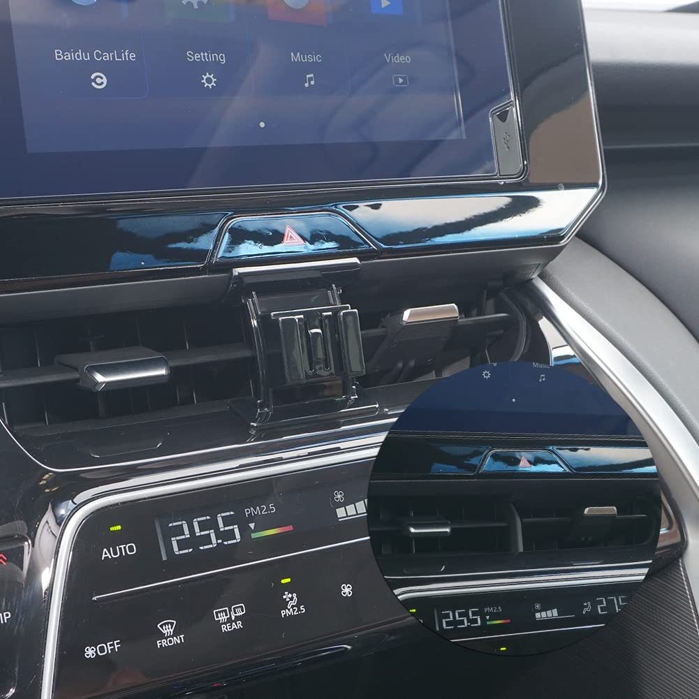 BEHAVE Universal Car Phone Mount Holder for Toyota Venza 2020-2024 - 360° Rotatable Dashboard & Air Vent Phone Stand Compatible with iPhone 15/14/13, Samsung Galaxy S23/S22, All Smartphones - Perfect for GPS Navigation & Hands-Free Driving