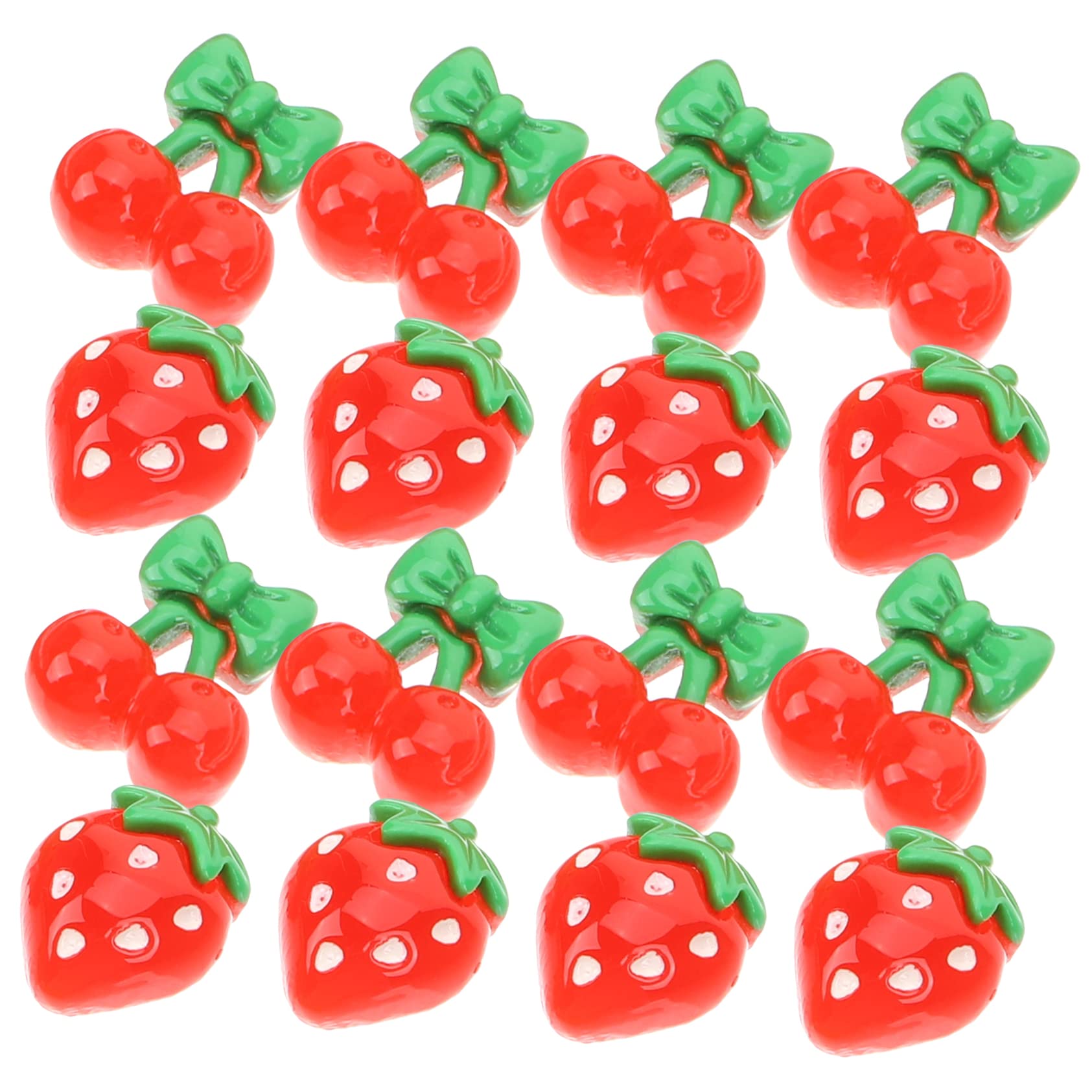 FOMIYES 60PCS Resin Fruit Nail Charms - Cute 3D Nail Art Decorations for DIY Manicure, Acrylic Nails & Gel Polish Designs | Perfect for Summer Nails, Bridal Party, Salon & Home Use