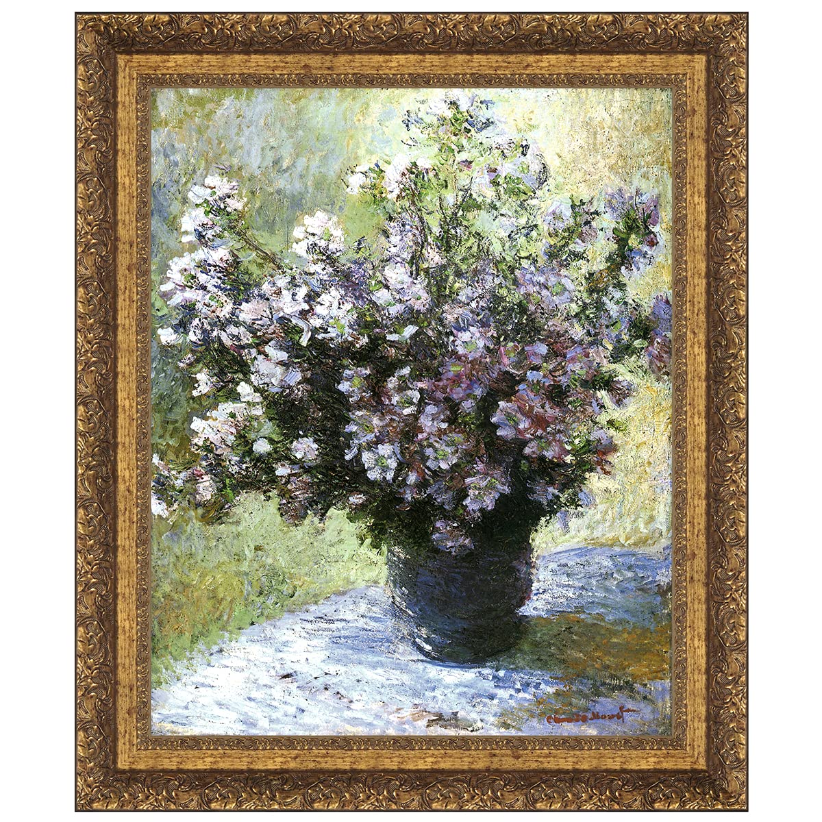 Design Toscano Vase of Flowers 1882 - Large Canvas Art Reproduction - Floral Still Life Wall Decor for Living Room, Bedroom & Office