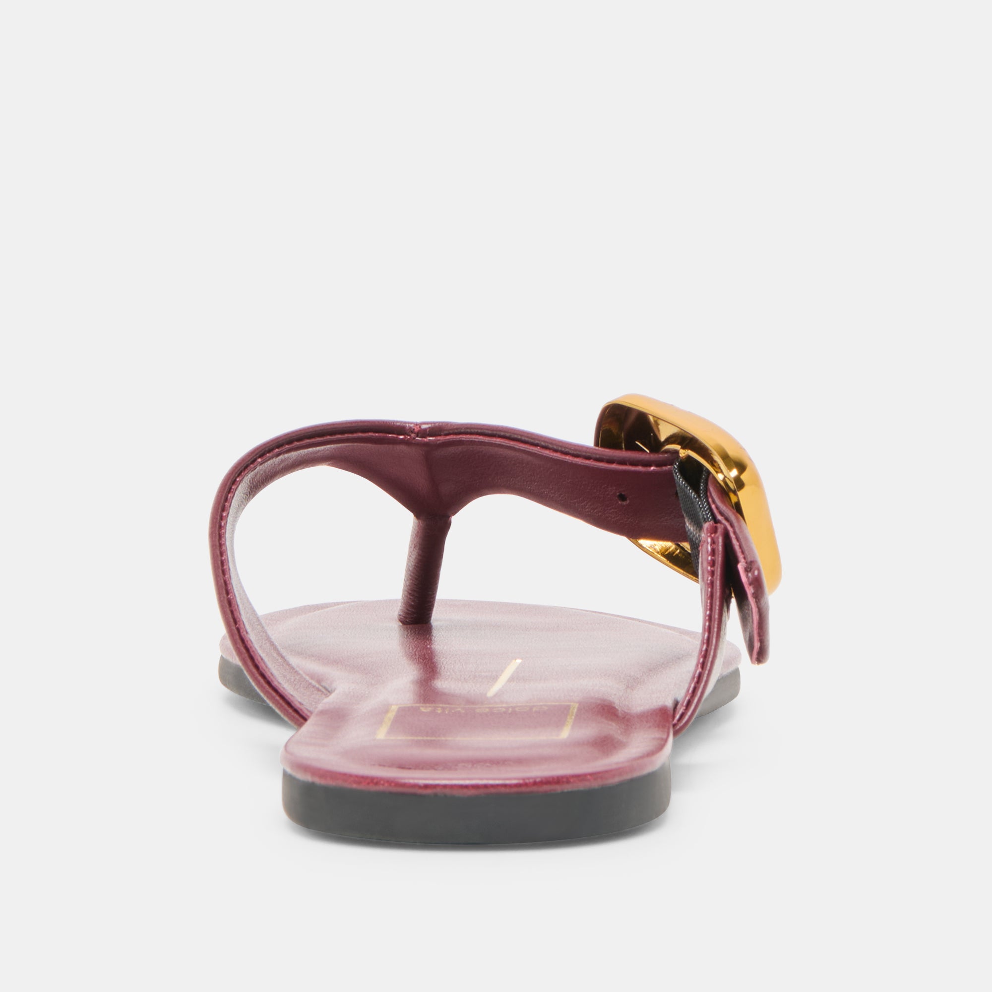Rossa Women's Burgundy Leather Sandals - Comfortable & Stylish Casual Footwear for Summer, Beach, and Outdoor Activities