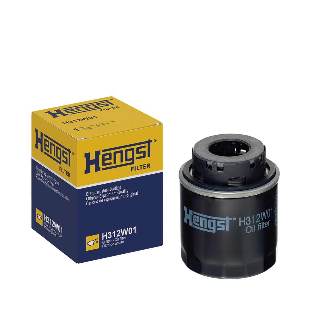 Hengst Premium Oil Filter - High Performance Engine Protection for Cars, Trucks & SUVs | Perfect for Routine Maintenance & Oil Changes