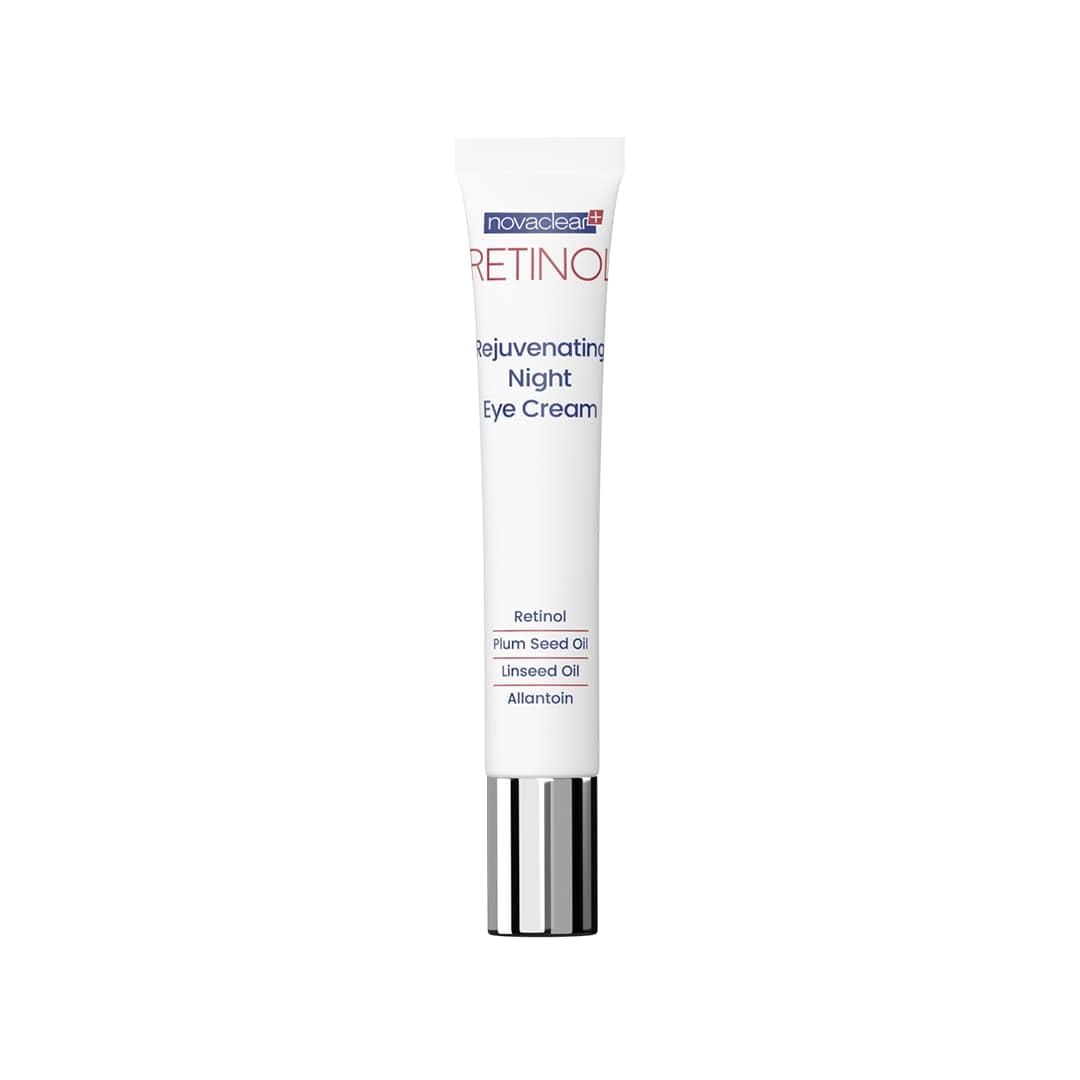Best Retinol Rejuvenating Night Eye Cream for Dark Circles & Wrinkles - Anti-Aging Eye Treatment for Women & Men - Perfect for Nighttime Skincare Routine